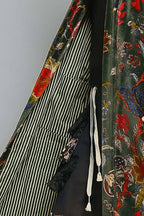 Floral Velvet Robe
