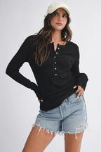 Henley Long Sleeve