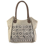 Upcycled Canvas Tote