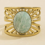 Sunburst Openwork Ring