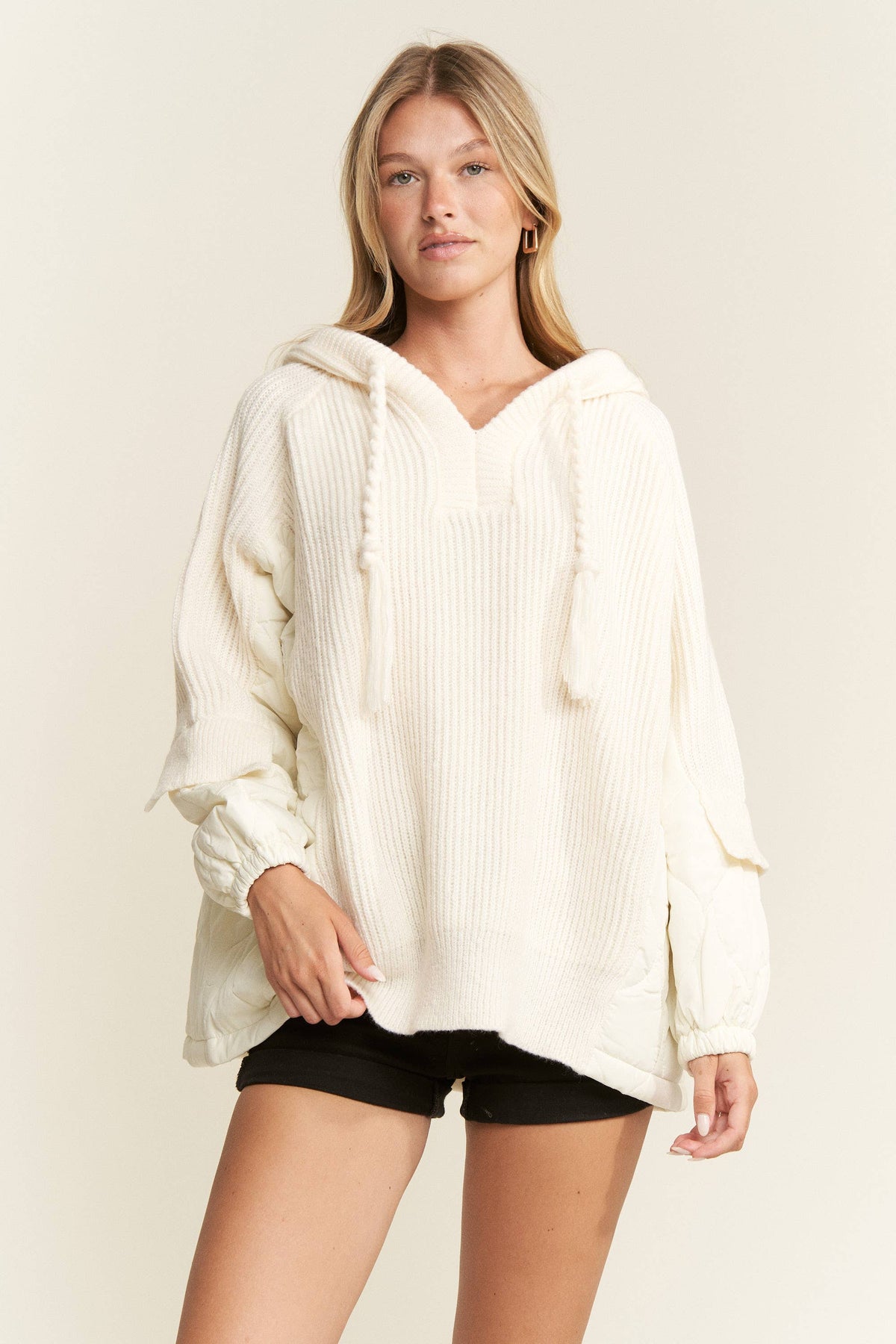 Puffer Sweater Hoodie