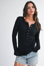 Henley Long Sleeve