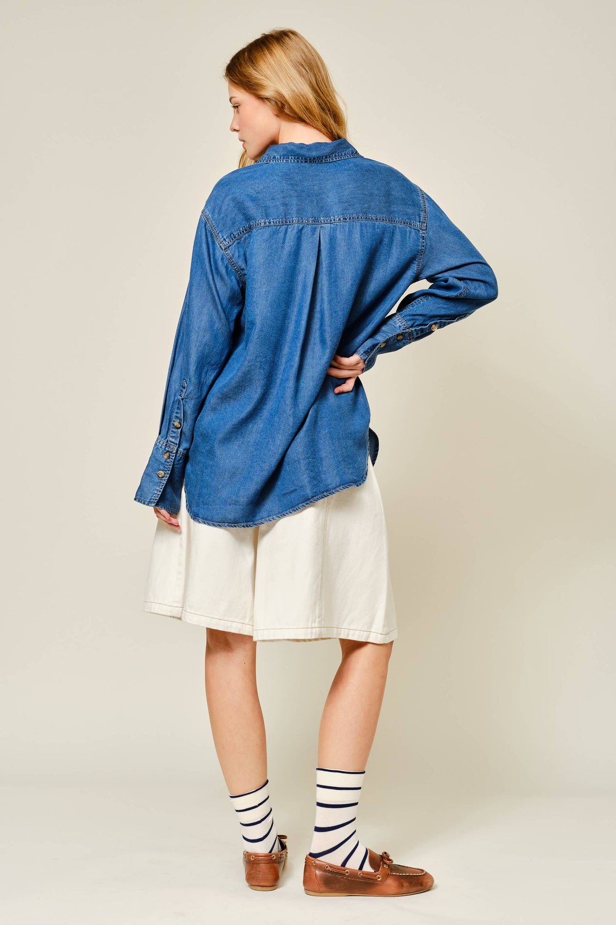 Denim Button Down