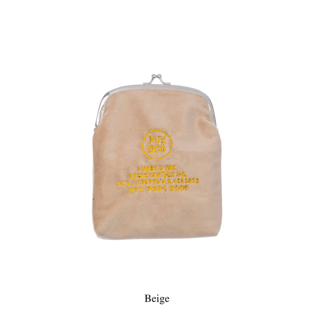 Metal Clasp Velvet Pouch