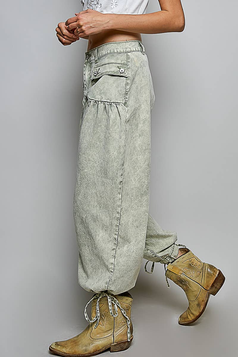 Twill Joggers