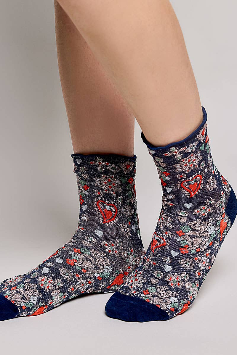 Flowers & Ruffles Socks