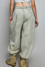 Twill Joggers
