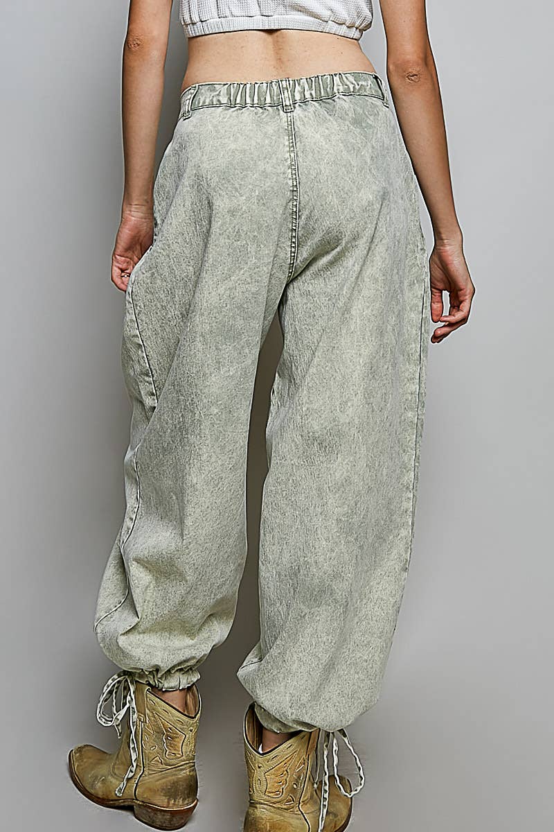 Twill Joggers