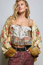 Reversible Floral Cardigan