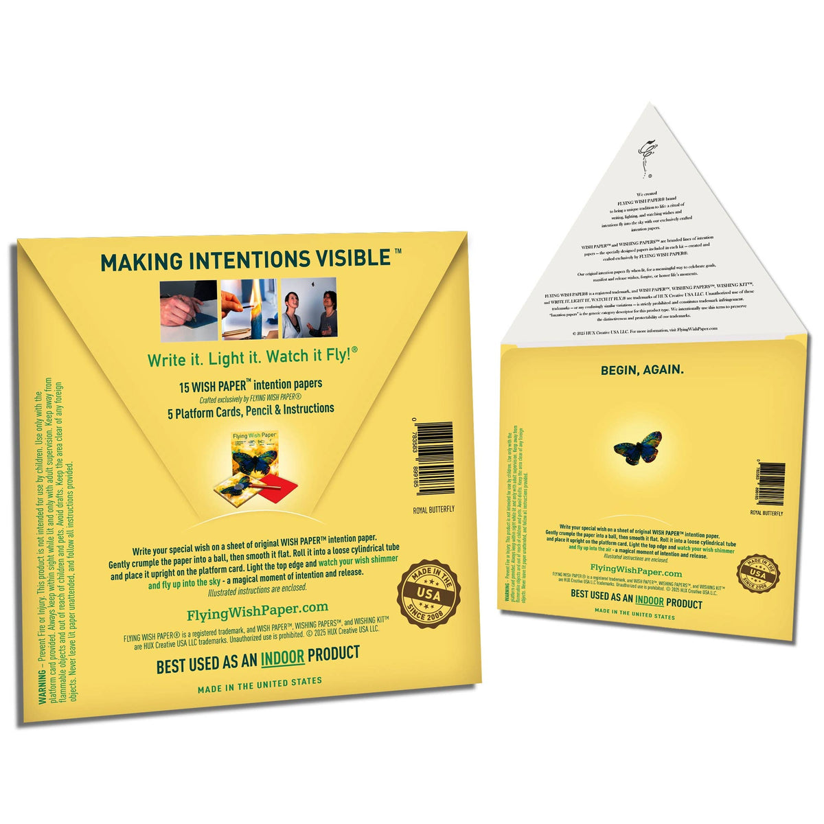Royal Butterfly - Flying Wish Paper®