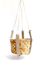 Leather | Basket Plant Hanger
