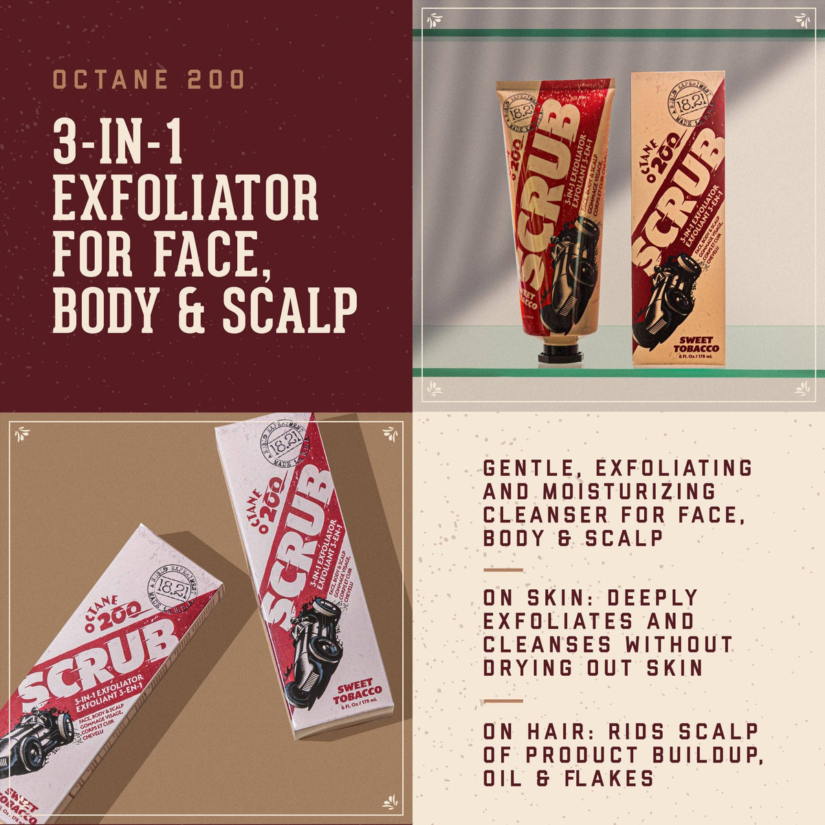 Face | Body | Scalp Scrub
