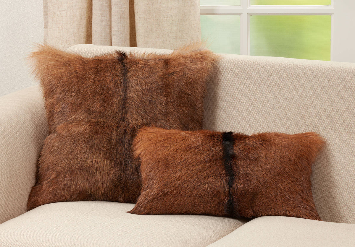 Goat Fur Pillow