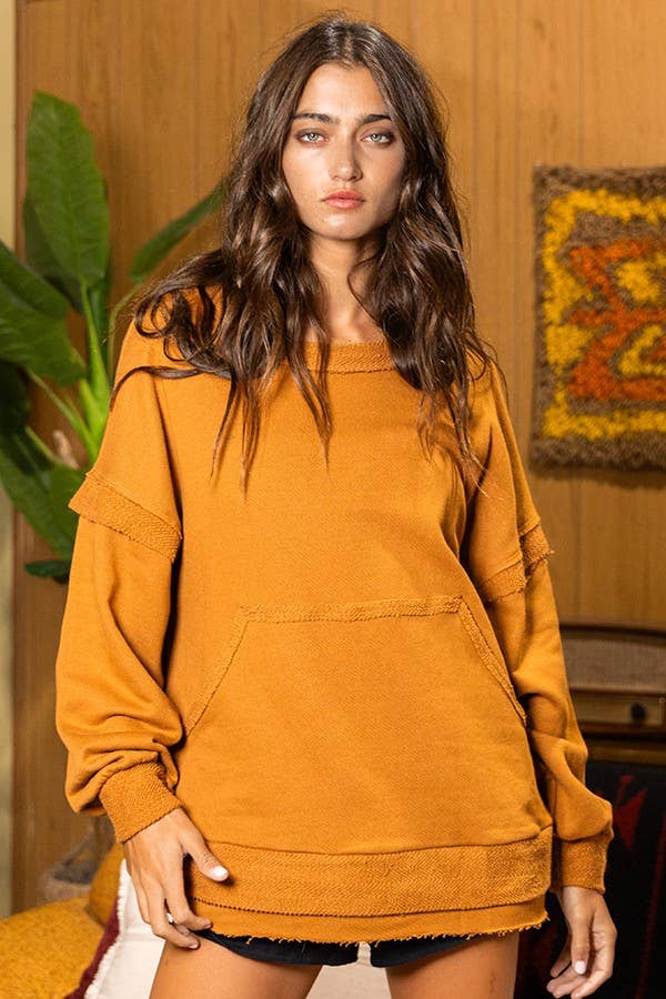Kangaroo Pocket Top