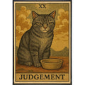 Judgement Cat Print