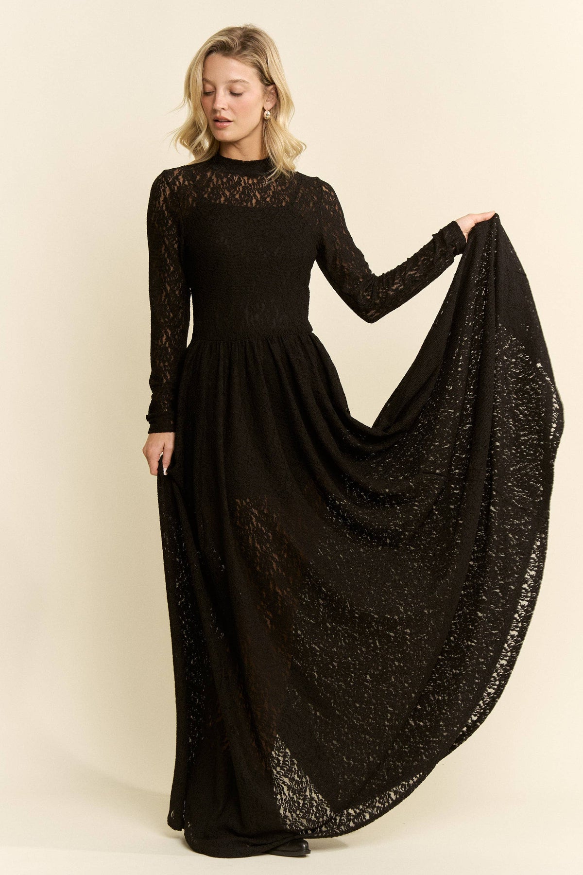 Lace Maxi Dress