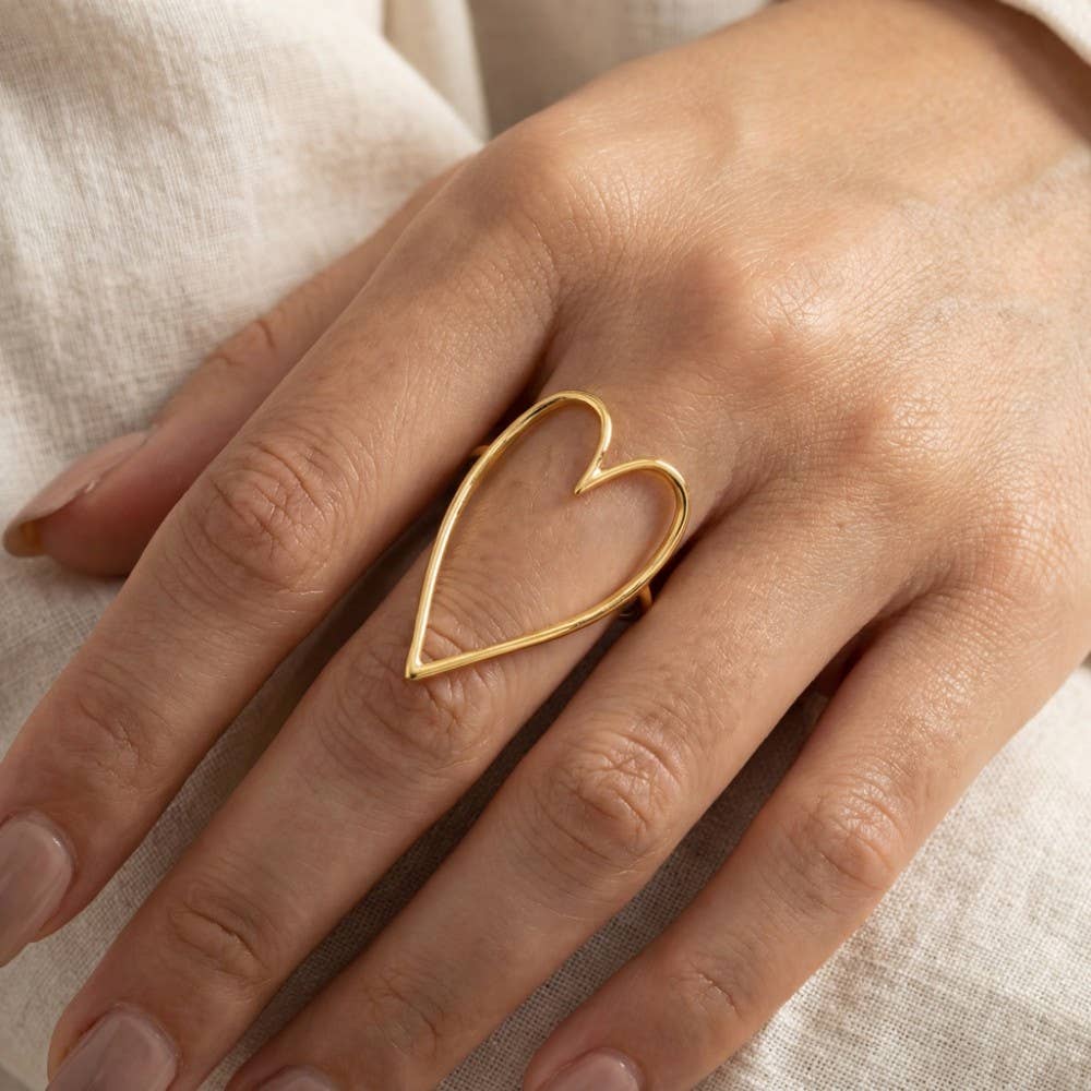 Heart Cutout Band