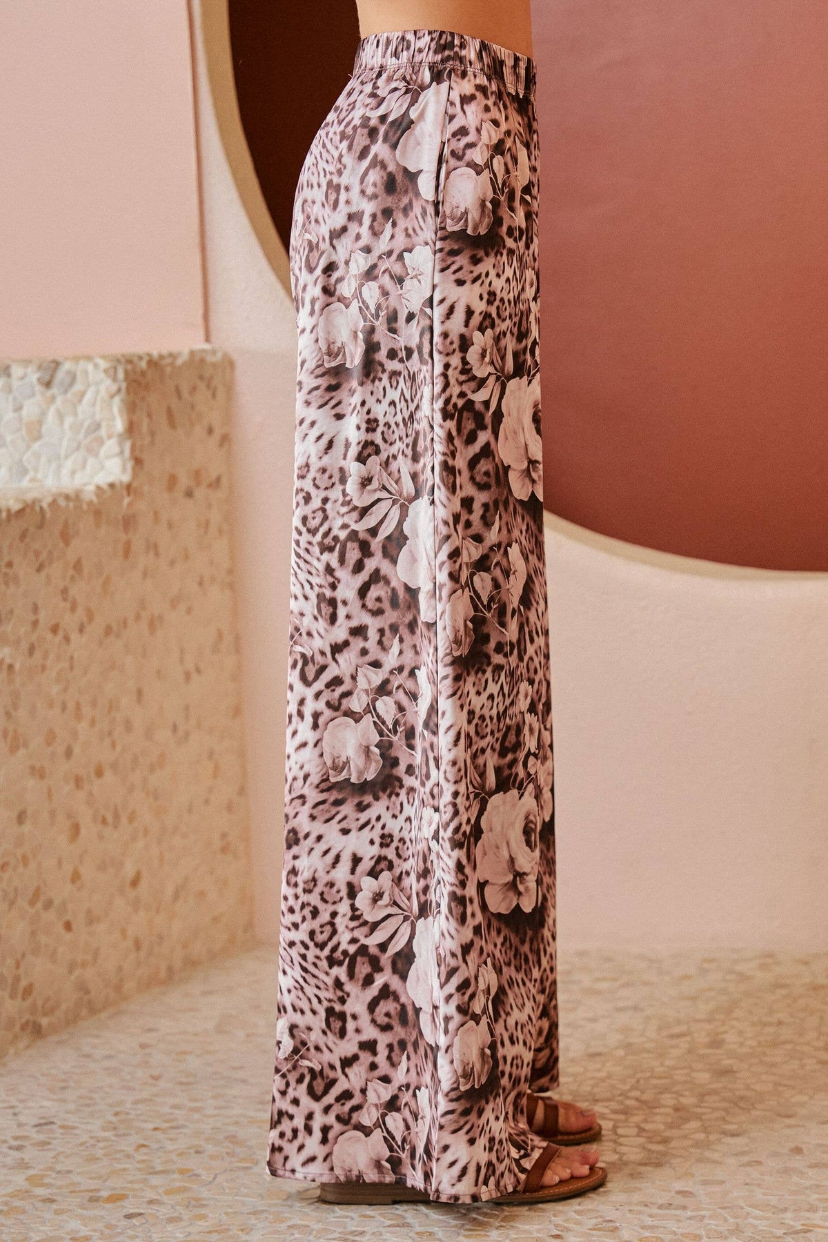 Leopard Wide Legs