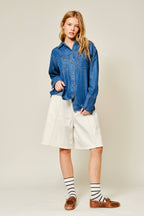 Denim Button Down