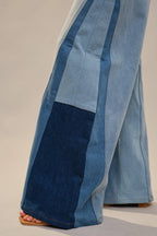 Patched Bell Bottoms