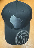 WI Embroidered Map Baseball Hat
