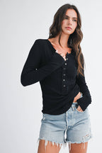 Henley Long Sleeve
