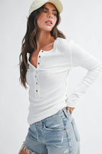 Henley Long Sleeve