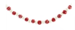 Wool Ball Garland Large