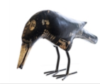 Lenny the Crow Metal Art